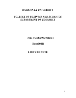 Microeconomics note for 2nd year.pdf